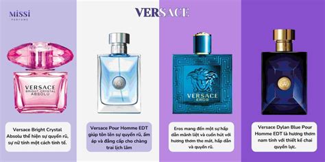 Đánh giá 4 dòng nước hoa Versace được ưa chuộng 